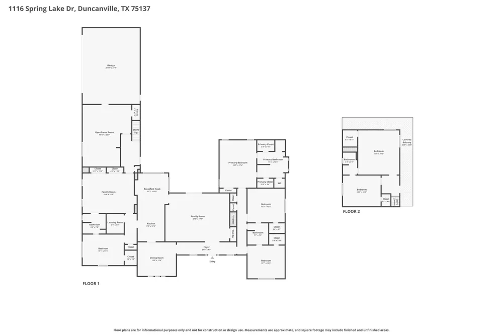 1116 Spring Lake Drive Duncanville, TX 75137