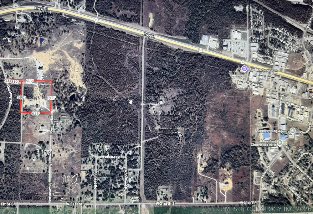 2619 Bowman Road Mannford, OK 74044