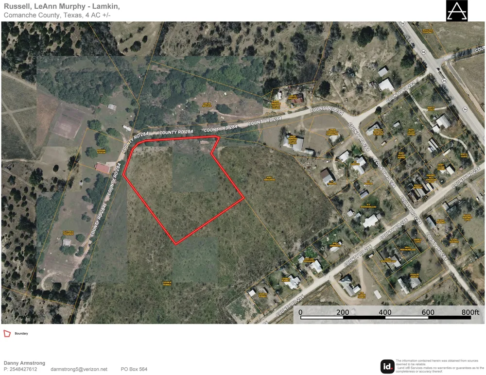 County Road 284 Gustine, TX 76455