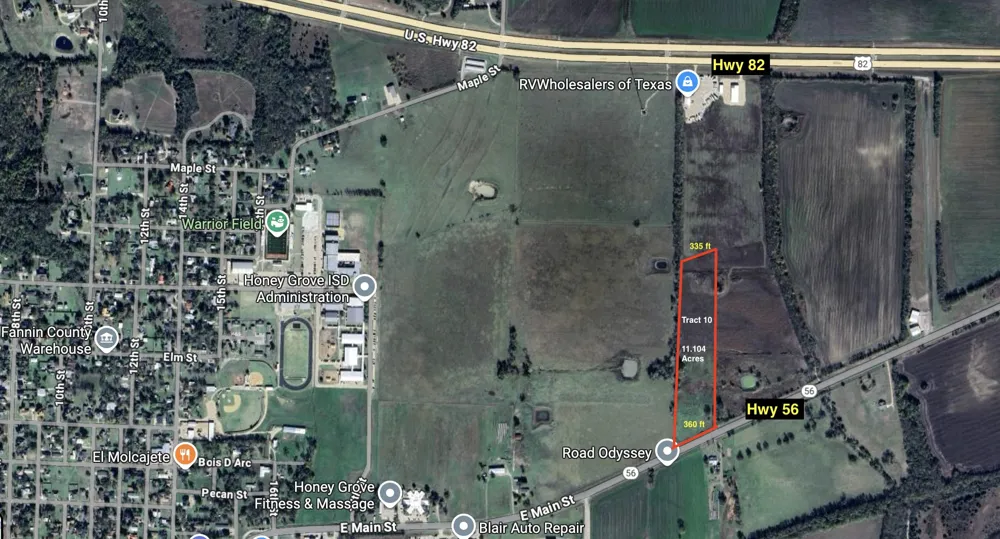 E Hwy 56 Honey Grove, TX 75446