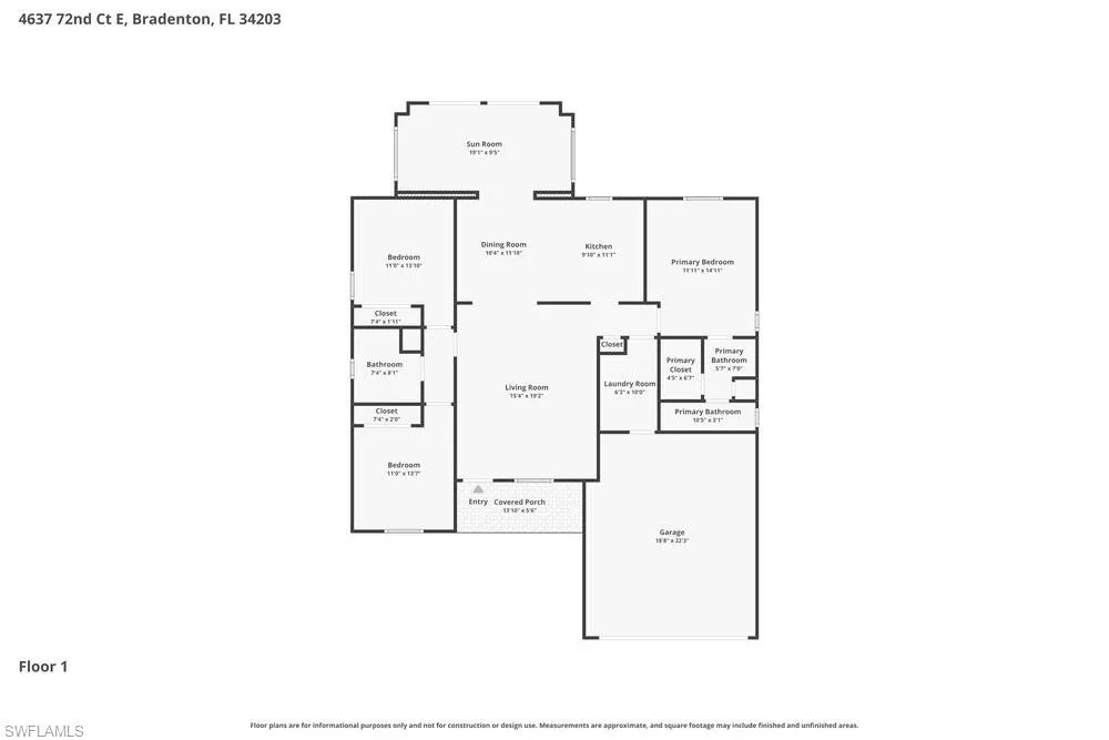Address Not Shown Bradenton, FL 34203