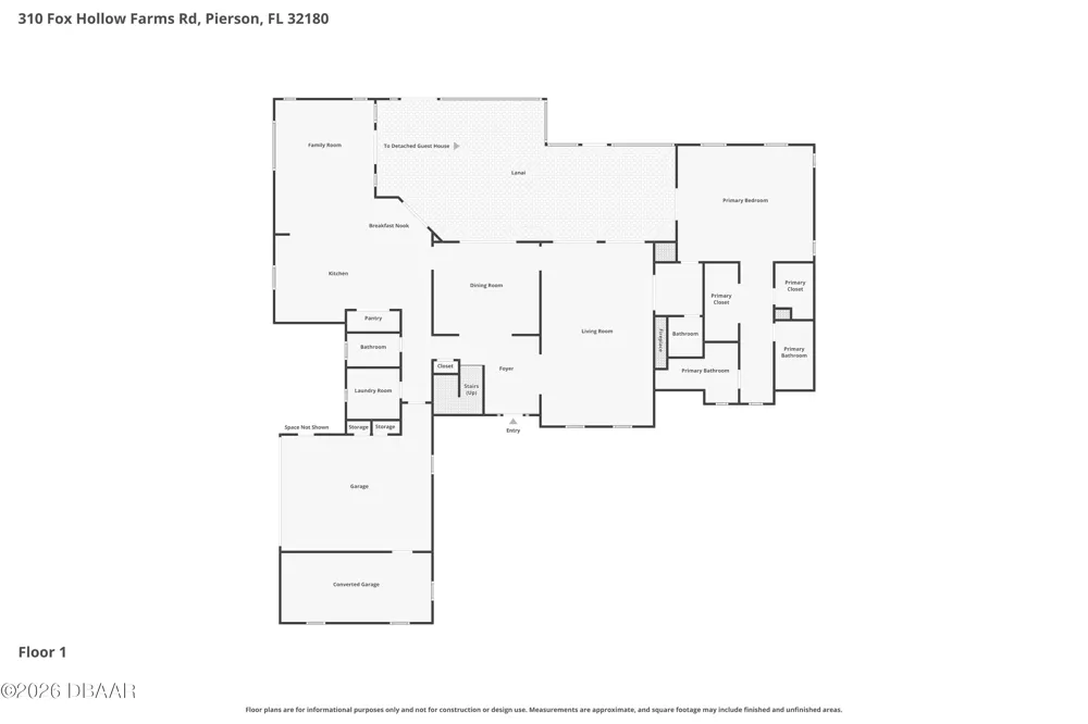 350 FOX HOLLOW FARMS RD Pierson, FL 32180