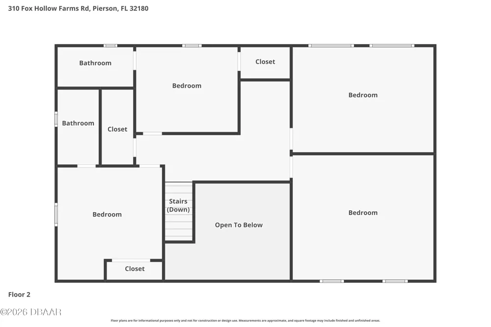 350 FOX HOLLOW FARMS RD Pierson, FL 32180