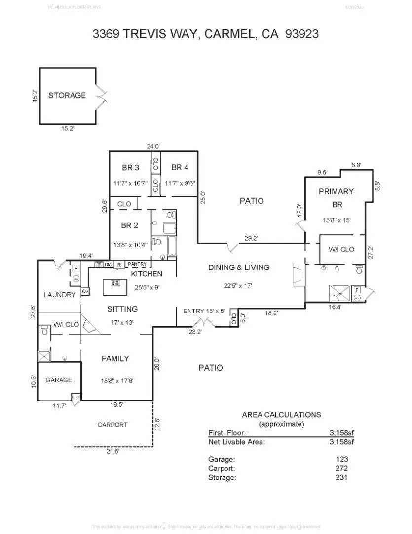 3369 Trevis Way Carmel, CA 93923