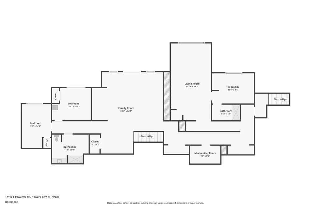 17463 E Suwanee Trail Howard City, MI 49329