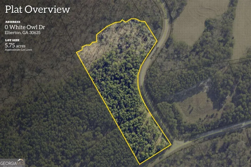 0 WHITE OWL DR Elberton, GA 30635