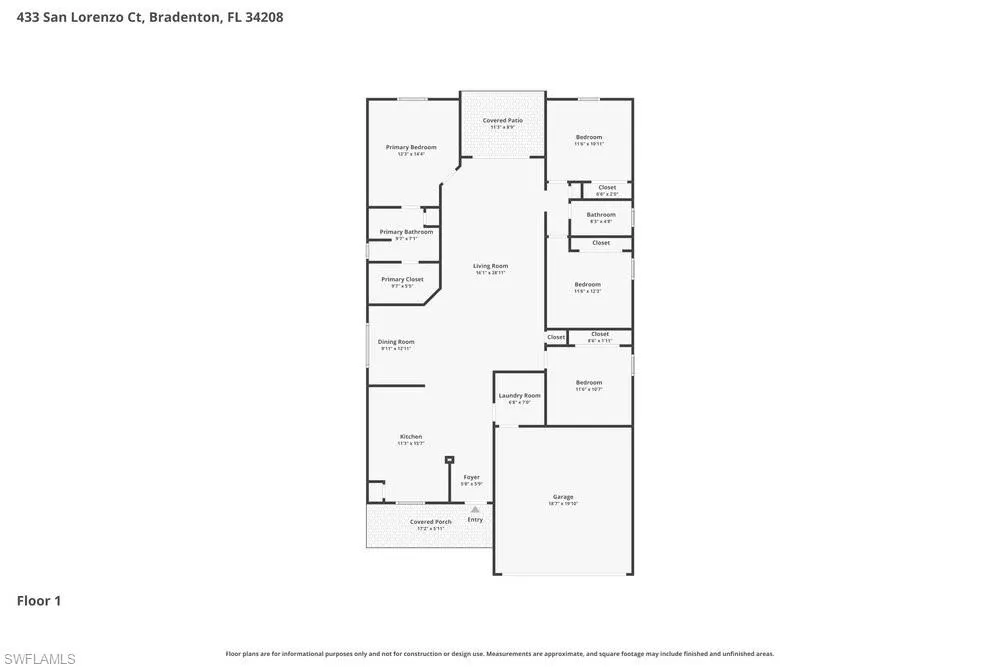 Address Not Shown Bradenton, FL 34208
