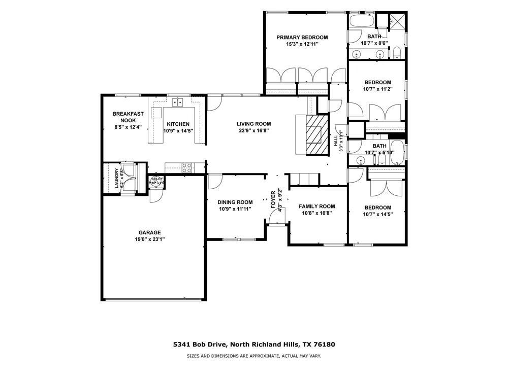 5341 Bob Drive North Richland Hills, TX 76180