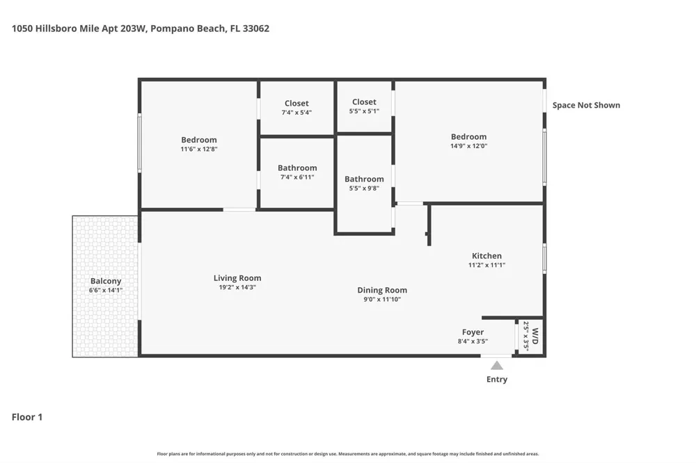1050 Hillsboro Mile #403w Hillsboro Beach, FL 33062