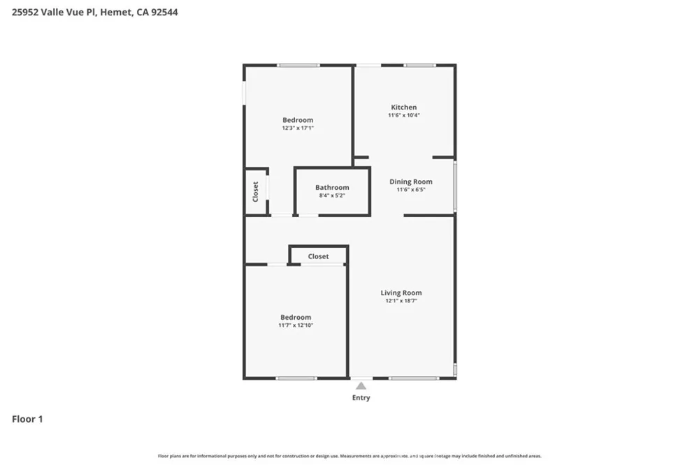 25952 Valle Vue Place Hemet, CA 92544