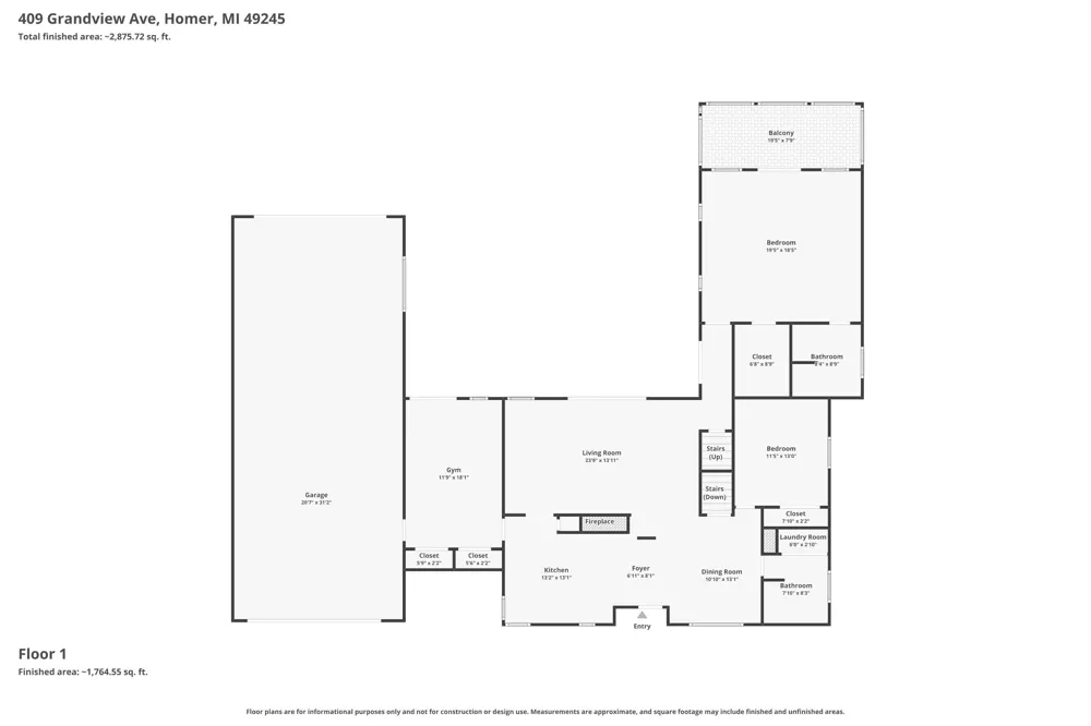 409 Grandview Avenue Homer Village, MI 49245