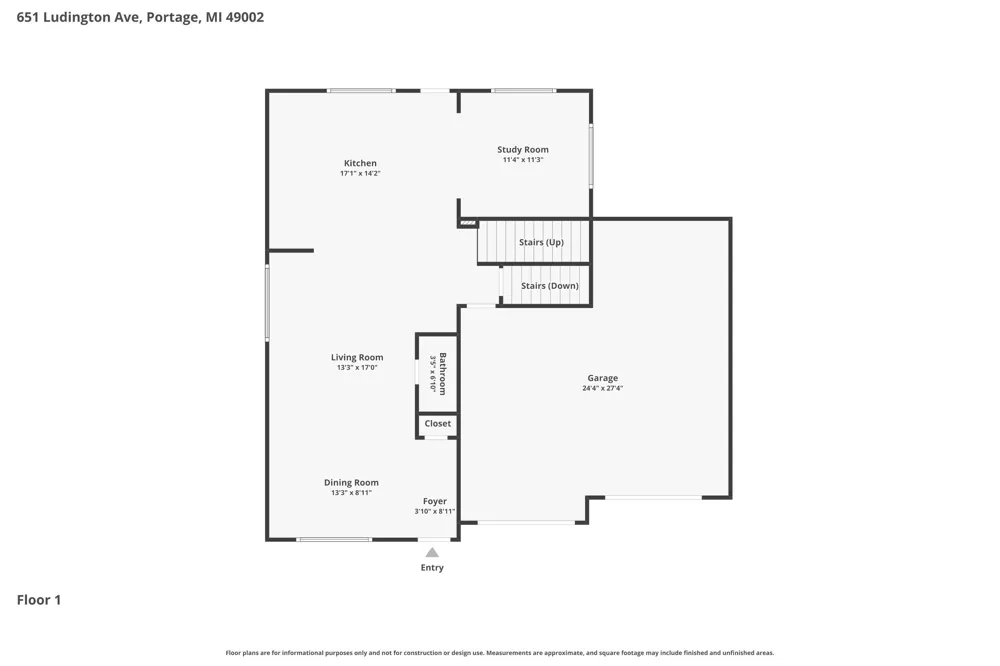 651 Ludington Avenue Portage City, MI 49002