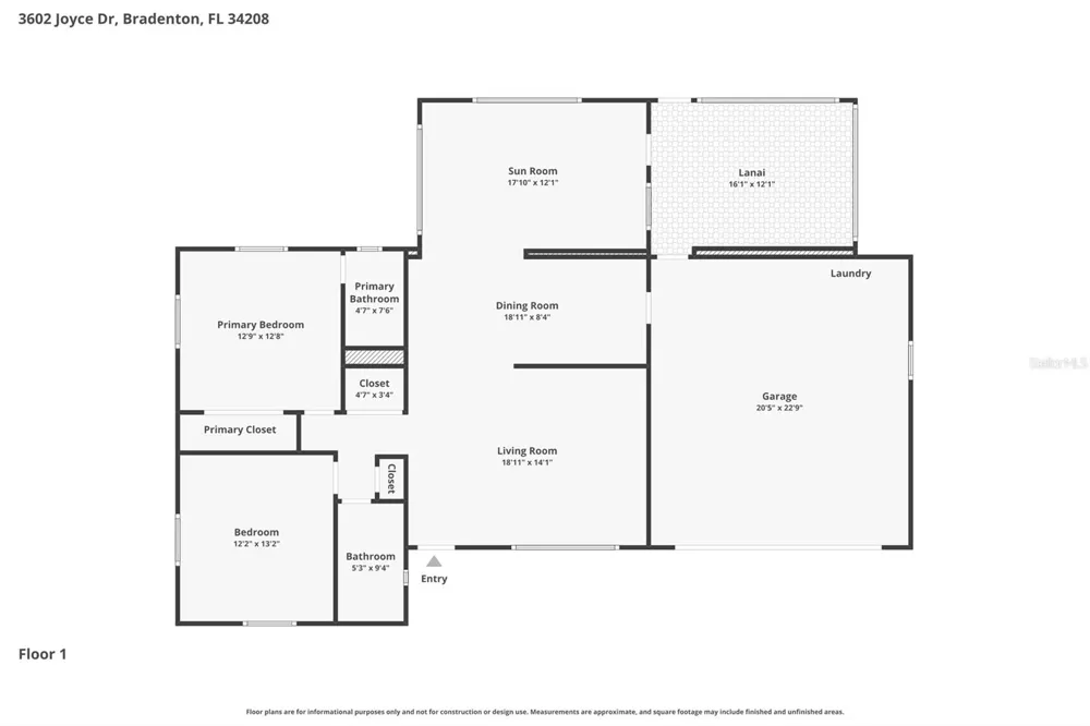 3602 JOYCE DRIVE Bradenton, FL 34208