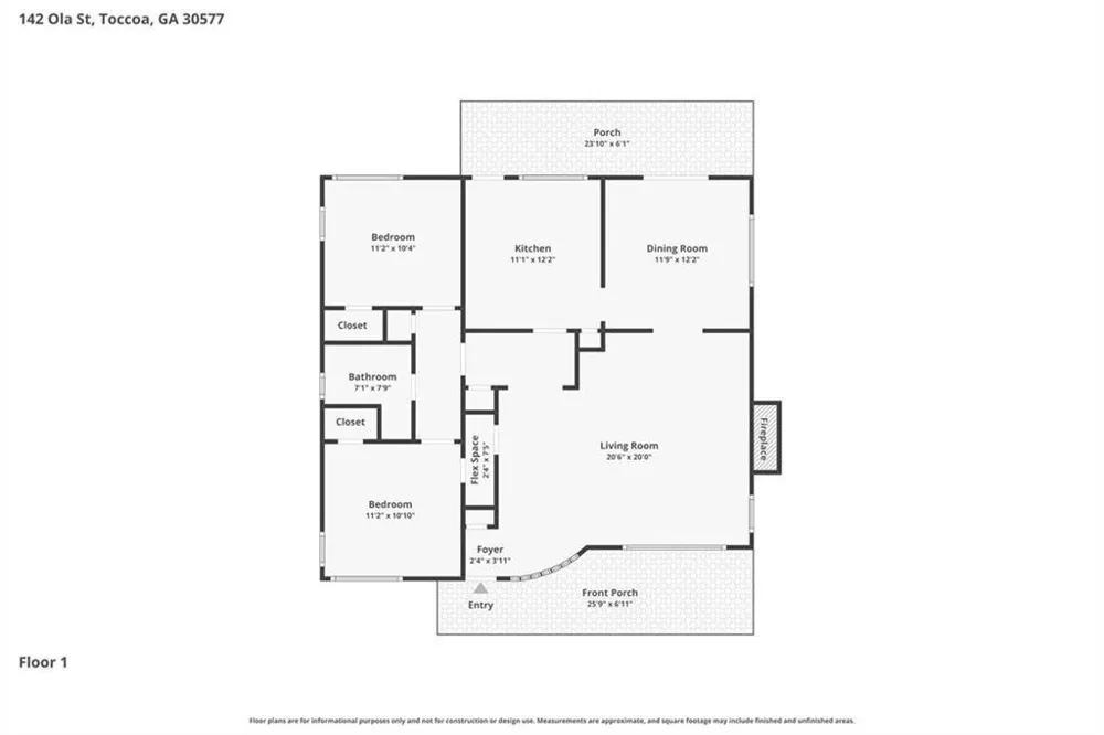 142 Ola Street Toccoa, GA 30577