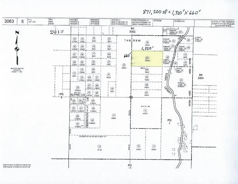 200 Llano, CA 93544