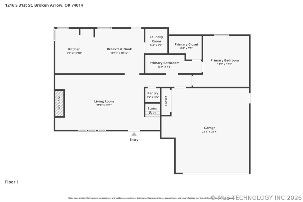 1216 S 31st Street Broken Arrow, OK 74014