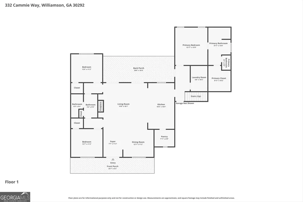 332 Cammie WAY Williamson, GA 30292