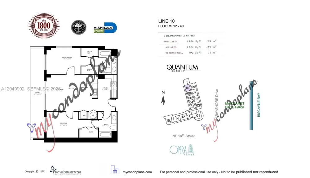 1800 Bayshore Dr #3310 Miami, FL 33132