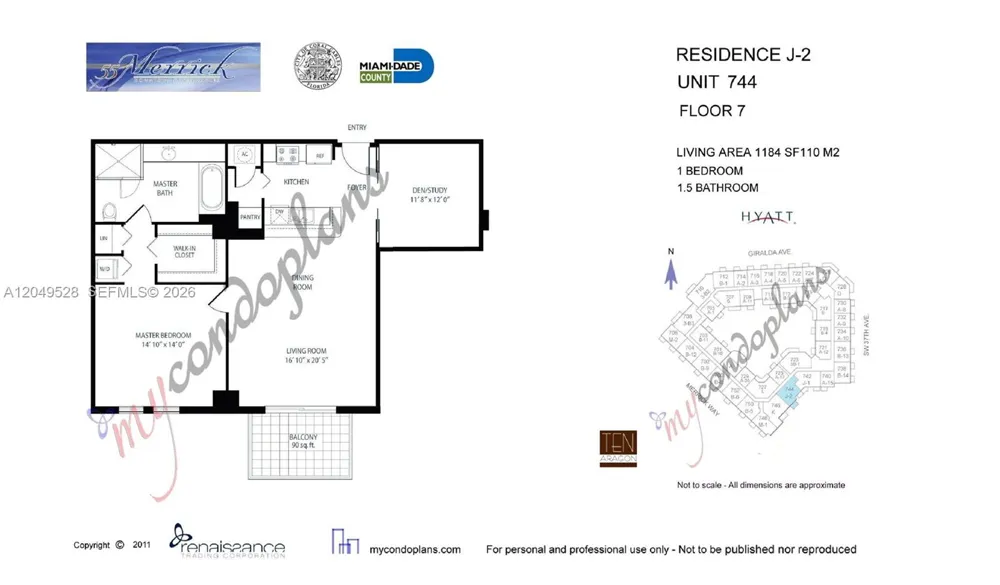 55 Merrick Way #744 Coral Gables, FL 33134