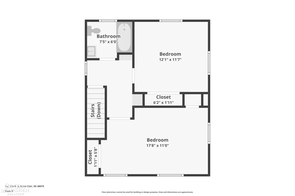 732 9th St Street St Clair City, MI 48079