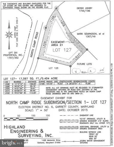 NORTH CAMP ROAD Mc Henry, MD 21541