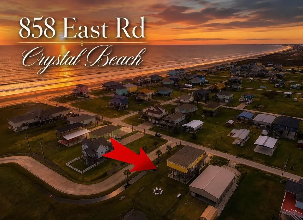 858 East Road Crystal Beach, TX 77650