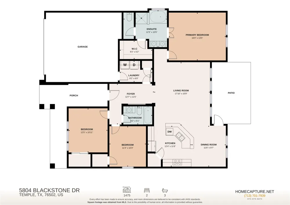 5804 Blackstone Drive Temple, TX 76502