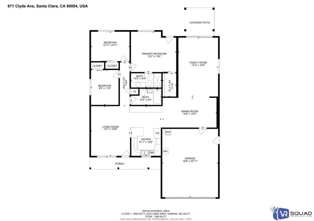 871 Clyde Avenue Santa Clara, CA 95054