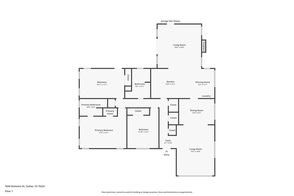 1839 Shelmire Drive Dallas, TX 75224