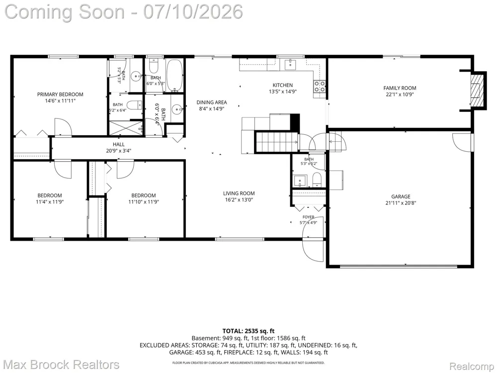 2000 Matthew Street Commerce Charter Township, MI 48390