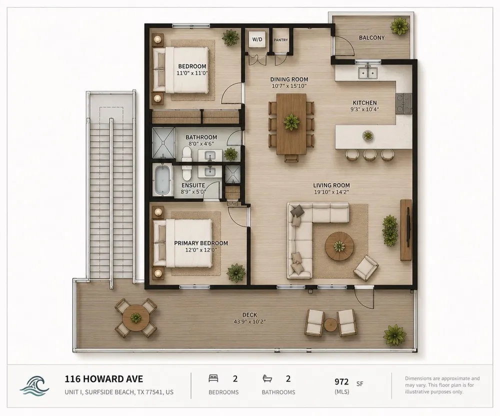 116 Howard Avenue #I Surfside Beach, TX 77541