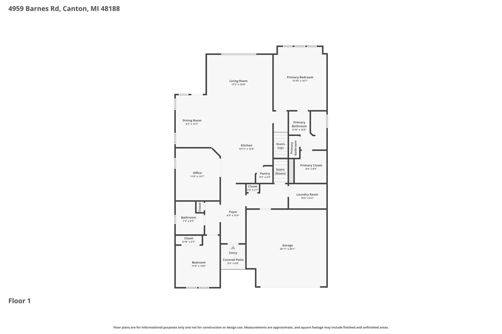 4959 Barnes Road Canton, MI 48188