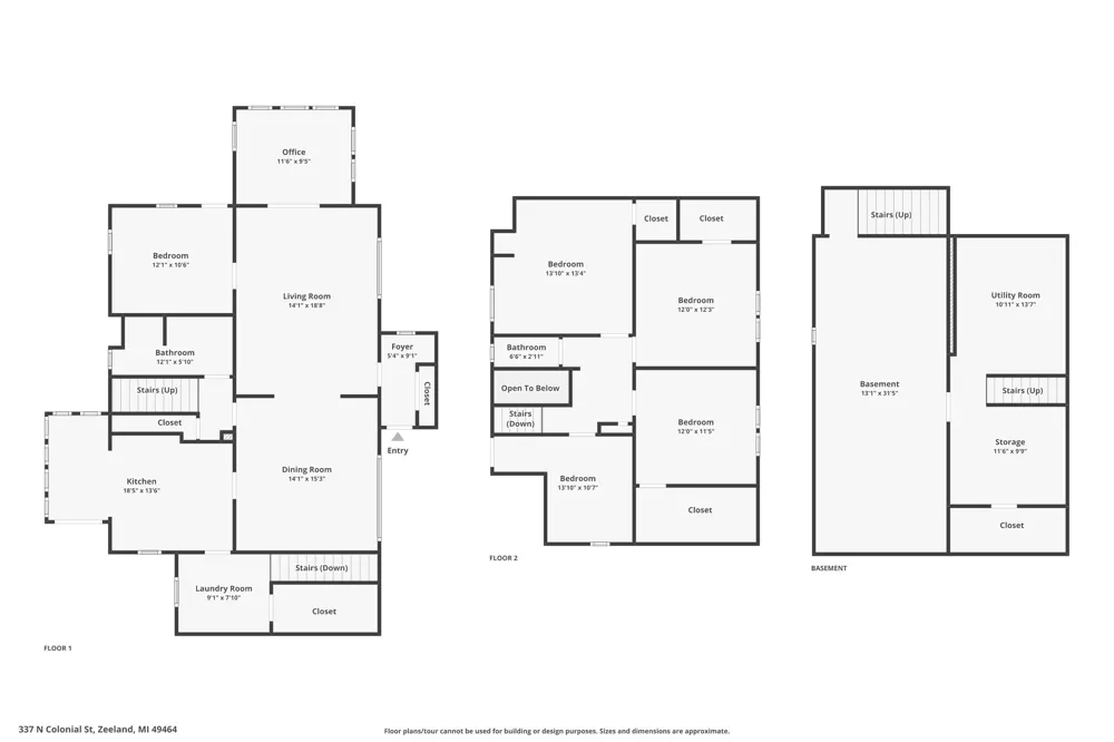337 Colonial Street Zeeland, MI 49464