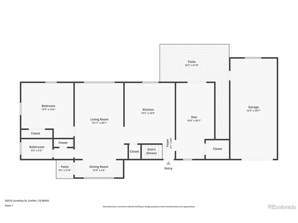 26274 Cornelius Street Conifer, CO 80433