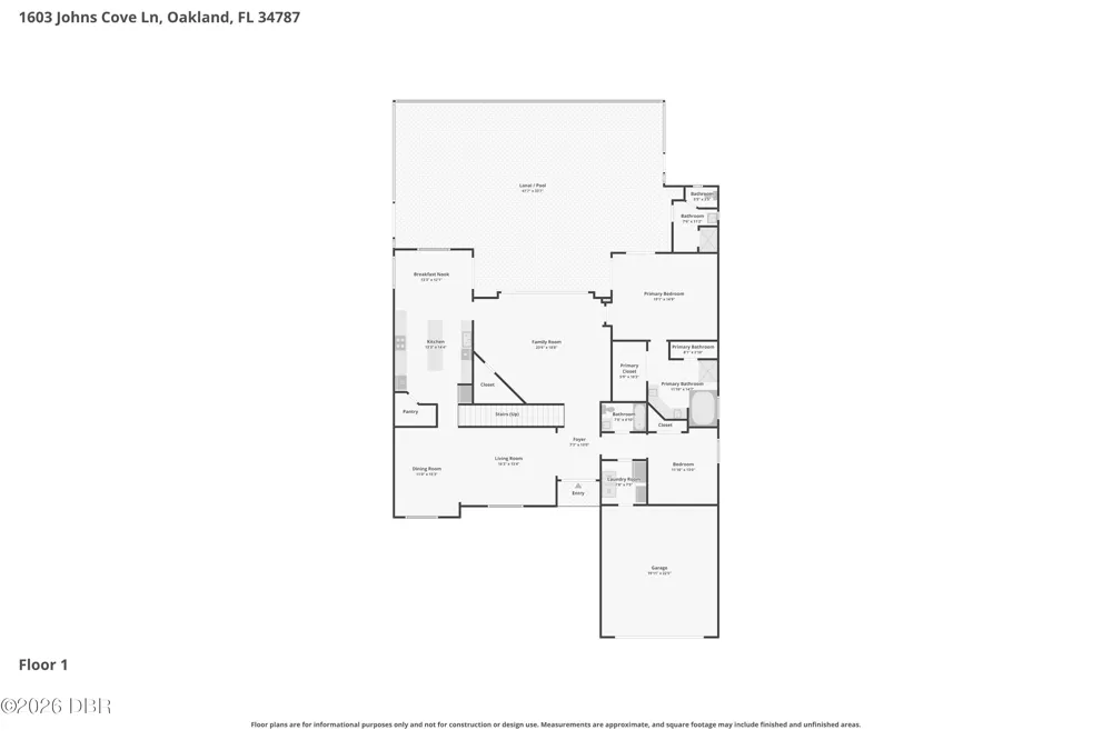 1603 Johns Cove Lane Oakland, FL 34787