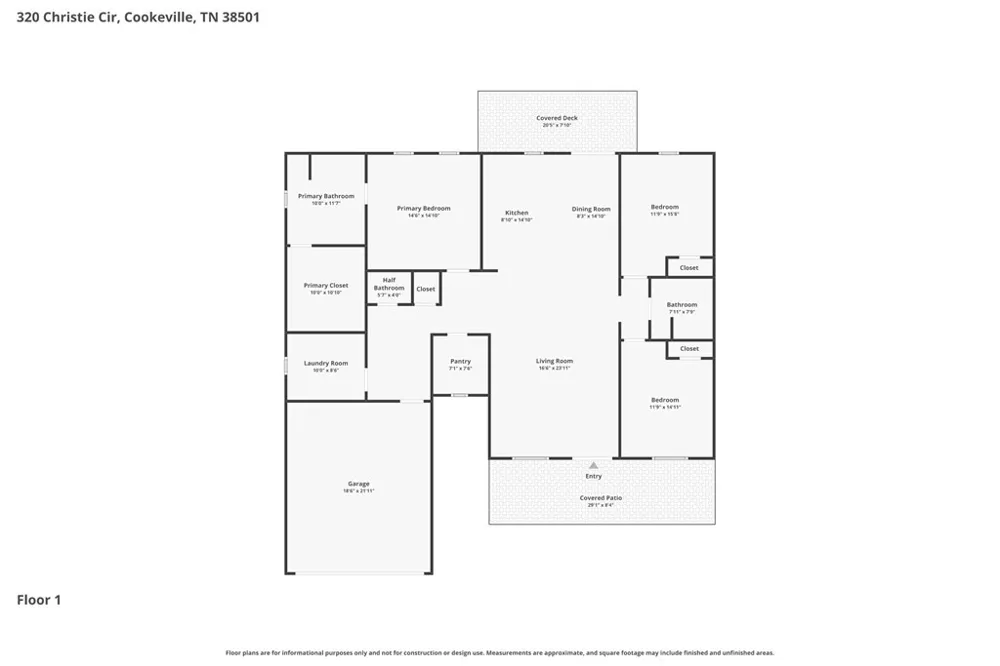 320 Christie Cir Cookeville, TN 38501