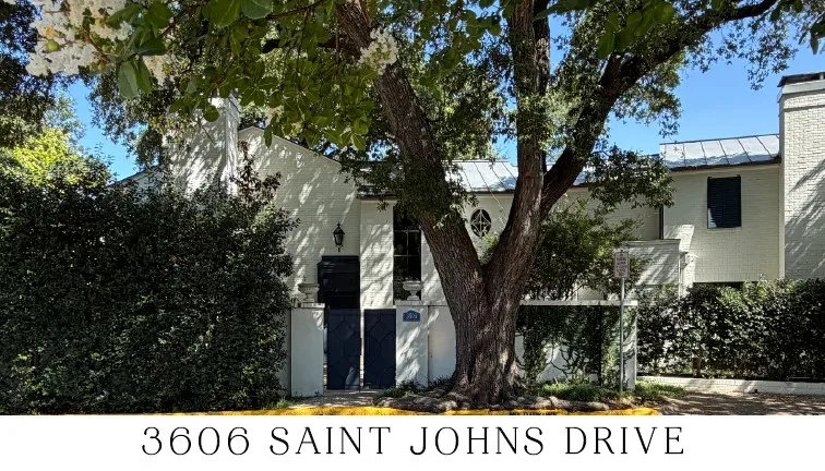 3606 Saint Johns Drive Highland Park, TX 75205