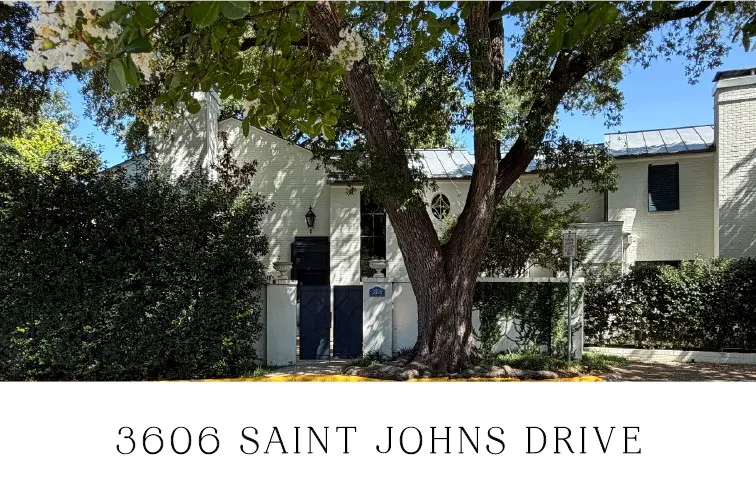 3606 Saint Johns Drive Highland Park, TX 75205