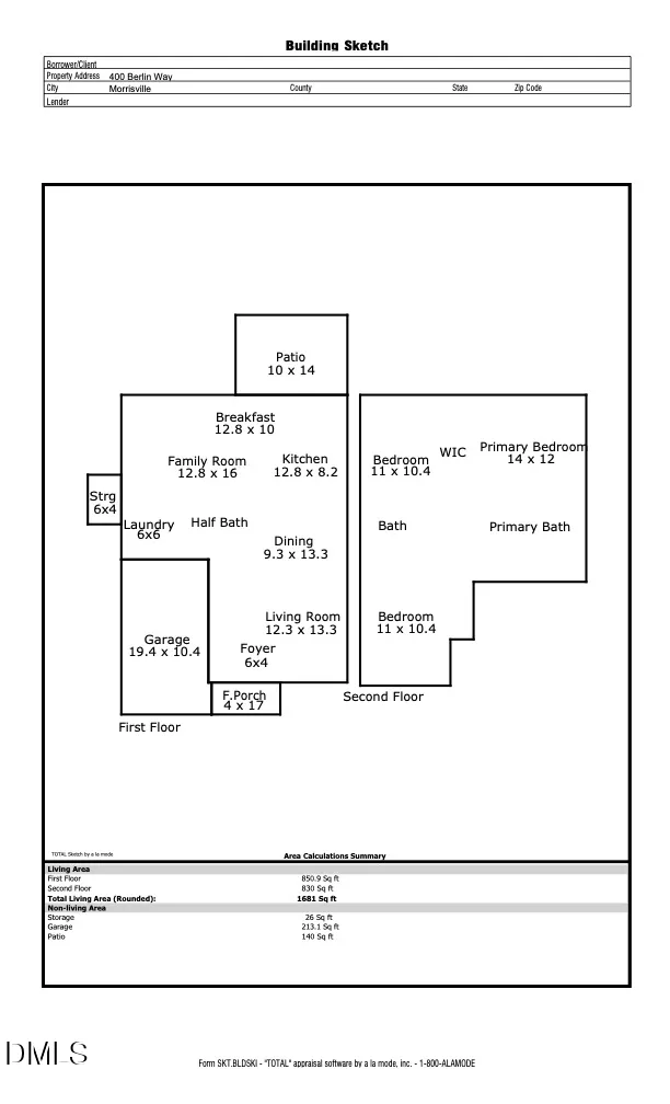 400 Berlin Way Morrisville, NC 27560