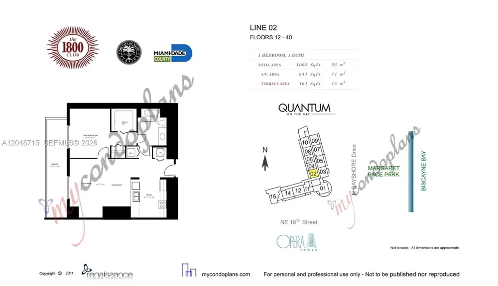 1800 Bayshore Dr #4102 Miami, FL 33132