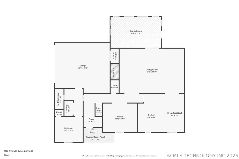 8722 E 74th Place Tulsa, OK 74133
