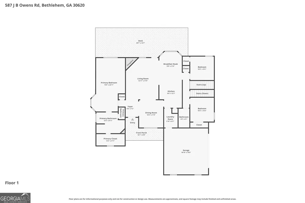 587 J B Owens RD Bethlehem, GA 30620