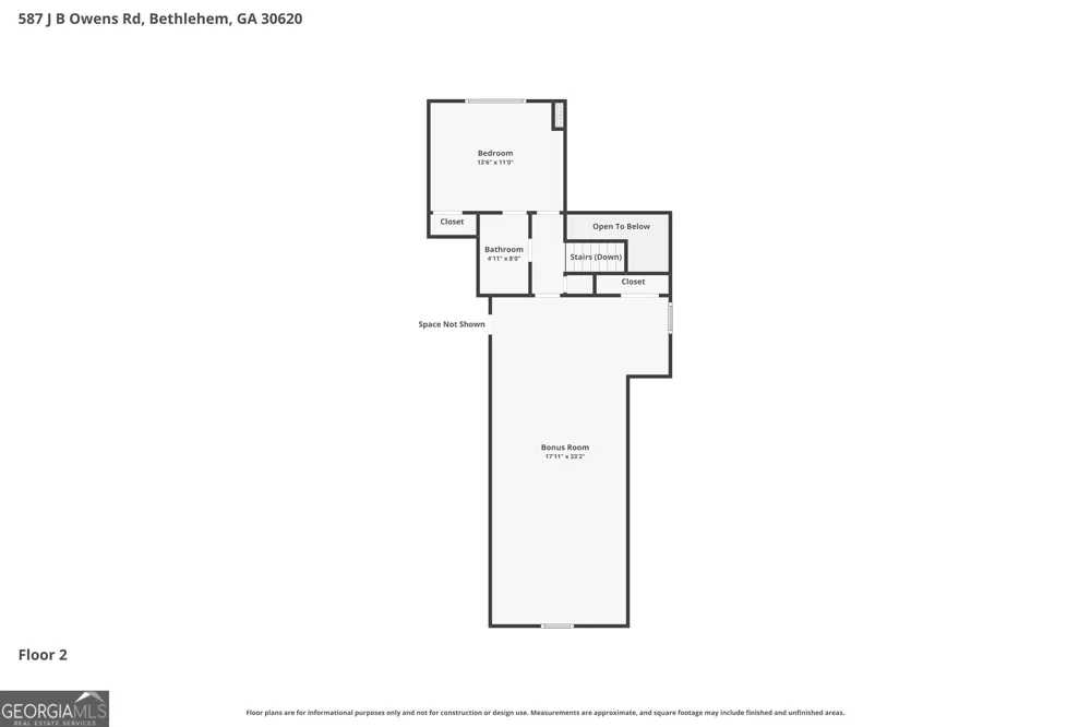 587 J B Owens RD Bethlehem, GA 30620