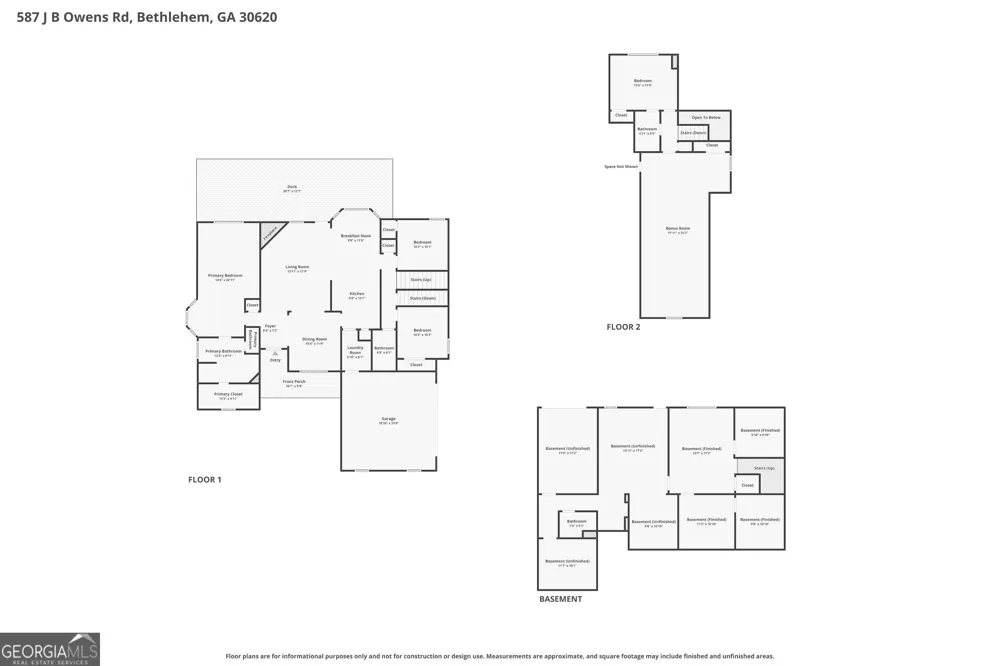 587 J B Owens RD Bethlehem, GA 30620