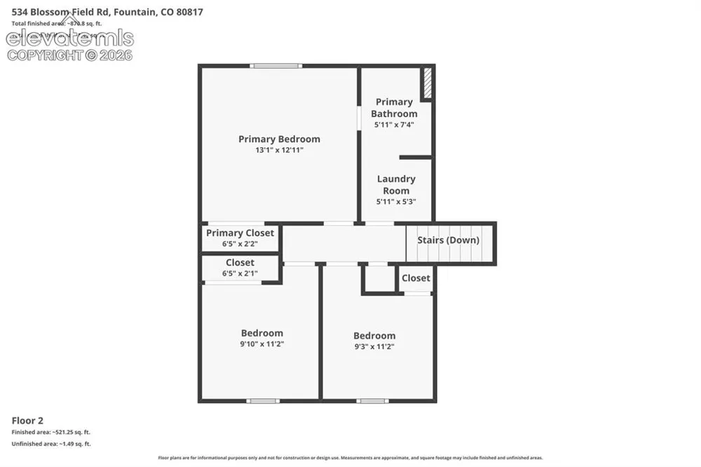 534 Blossom Field Road Fountain, CO 80817