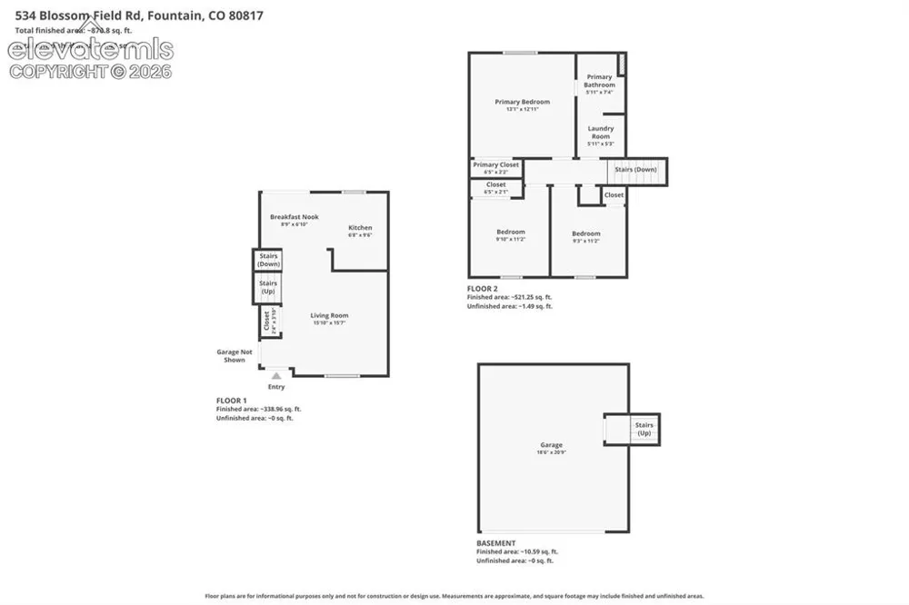 534 Blossom Field Road Fountain, CO 80817