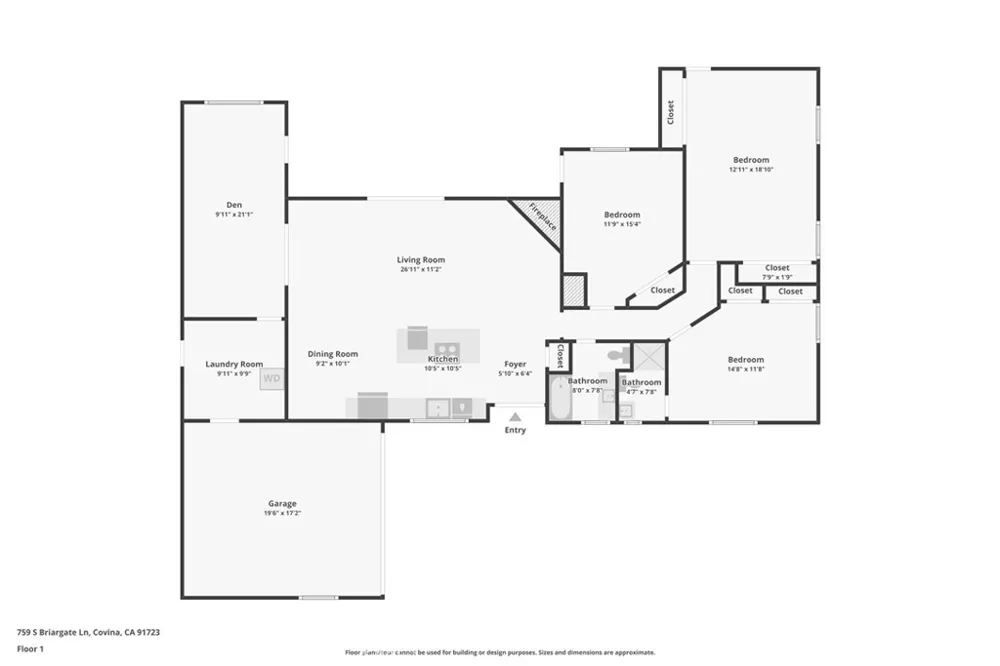 759 S Briargate Covina, CA 91723