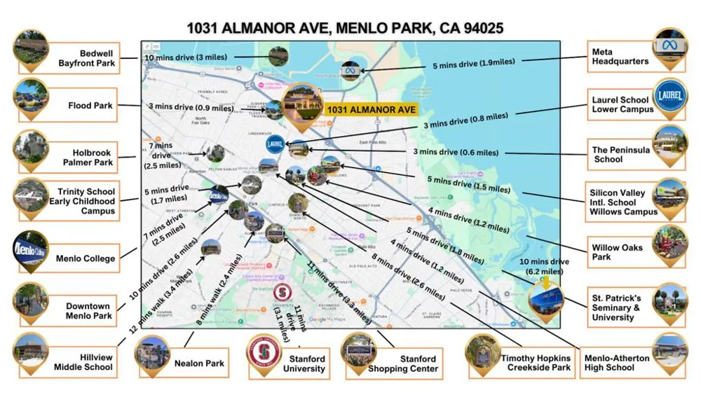 1031 Almanor Avenue Menlo Park, CA 94025