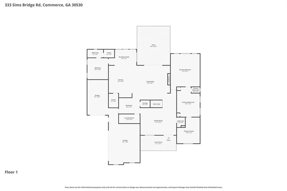 333 Sims Bridge Rd Lot 1 Commerce, GA 30530