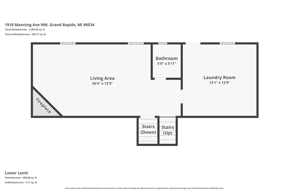 1916 Manning Avenue NW Walker City, MI 49534
